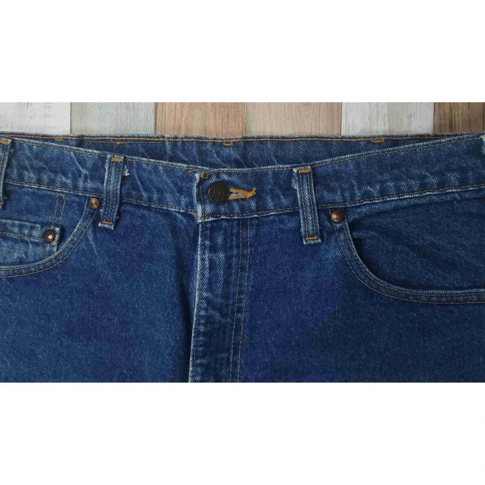Vintage Levis 540 Relaxed Fit Jeans Mens 36x30 Blue Denim Made in USA Orange Tab